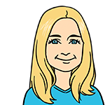 Carie Omalnd Cartoon TaxJar